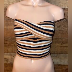 American Eagle Strapless Crop Top